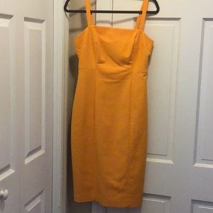 Structured Antonio Melani thin strap knee length dress